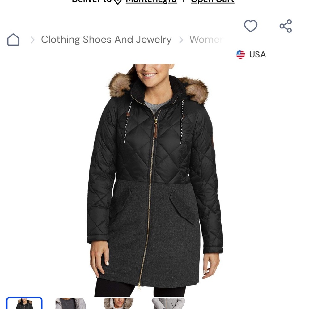 Edie Bauer womens jacket size XL